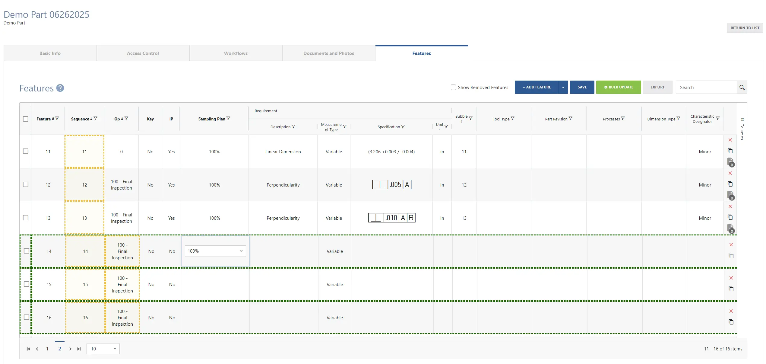 Net-Inspect Statistical Process Control SPC software reporting